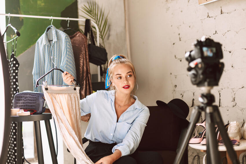 Fotografere klær og mote